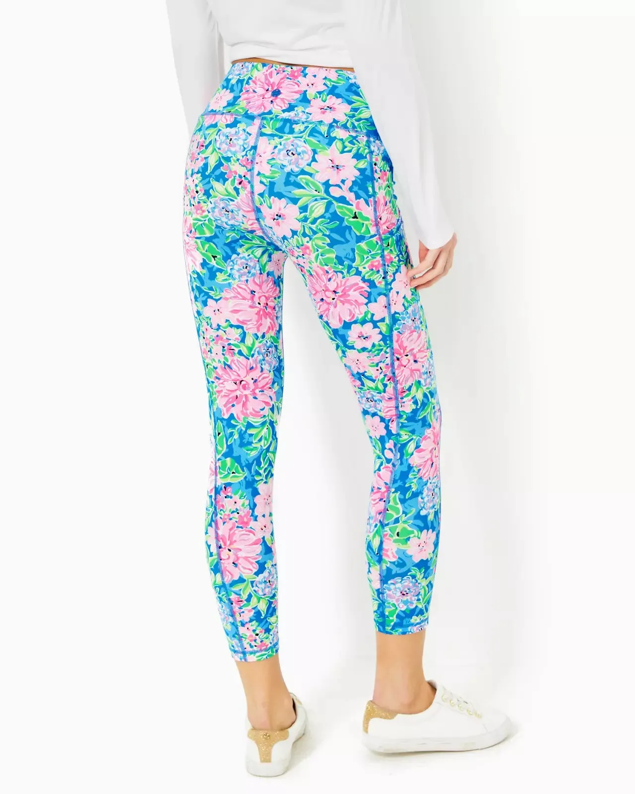UPF 50  Luxletic 24" Weekender High Rise Midi Legging - Spring In Your Step
