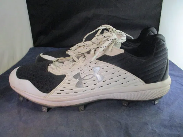 Used Under Armour Yard Low Metal Cleats Adult Size 13 - Pitcher's Toe
