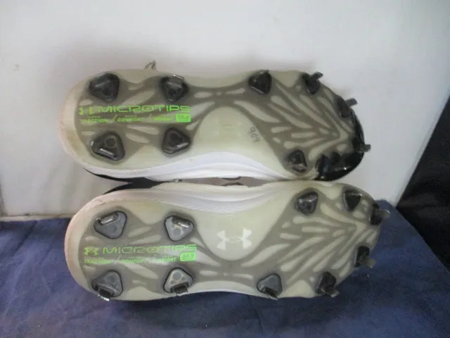 Used Under Armour Yard Low Metal Cleats Adult Size 13 - Pitcher's Toe
