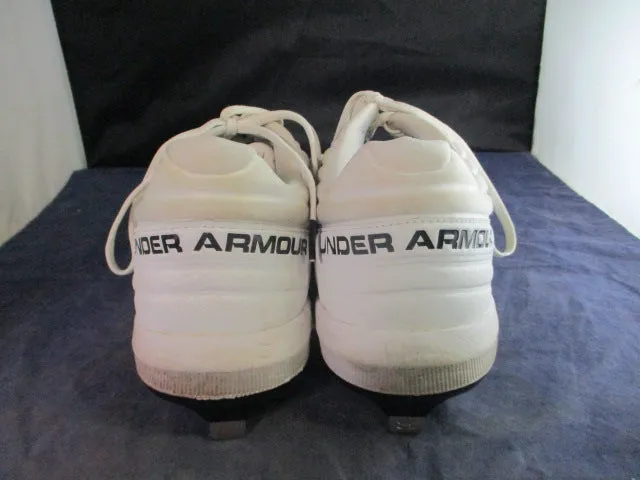 Used Under Armour Yard Low Metal Cleats Adult Size 13 - With Pitcher's Toe