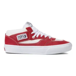 VANS LEATHER SKATE HALF CAB '92 CHILI PEPPER / WHITE