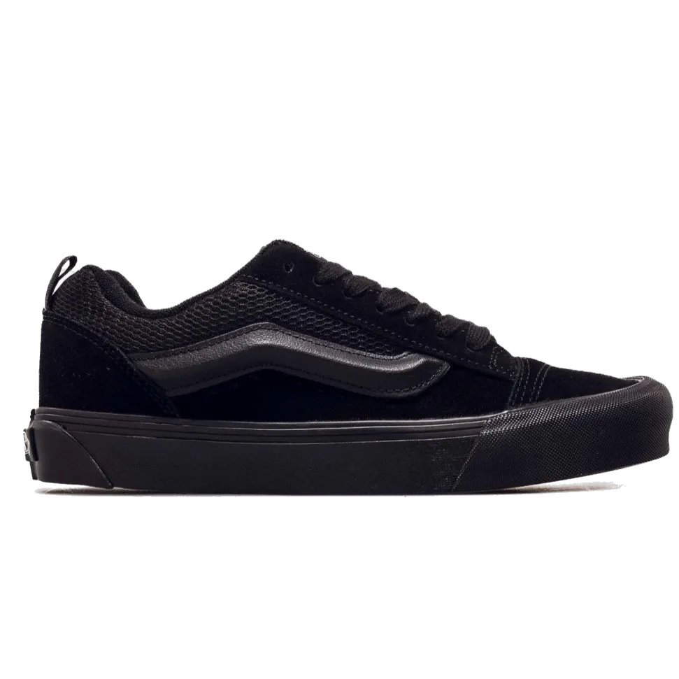 Vans Men's Knu Skool Shoes - Black / Black