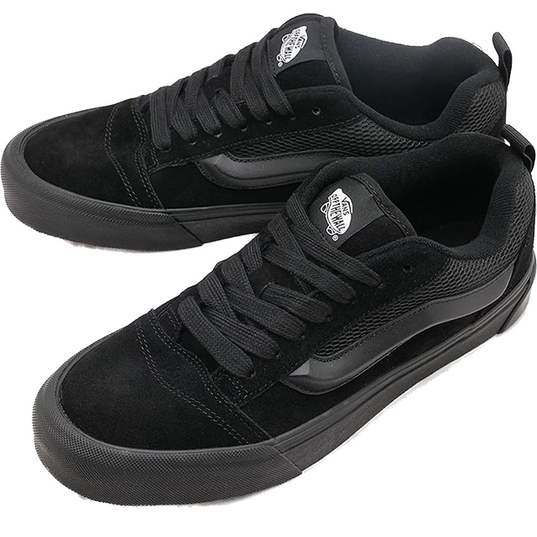 Vans Men's Knu Skool Shoes - Black / Black