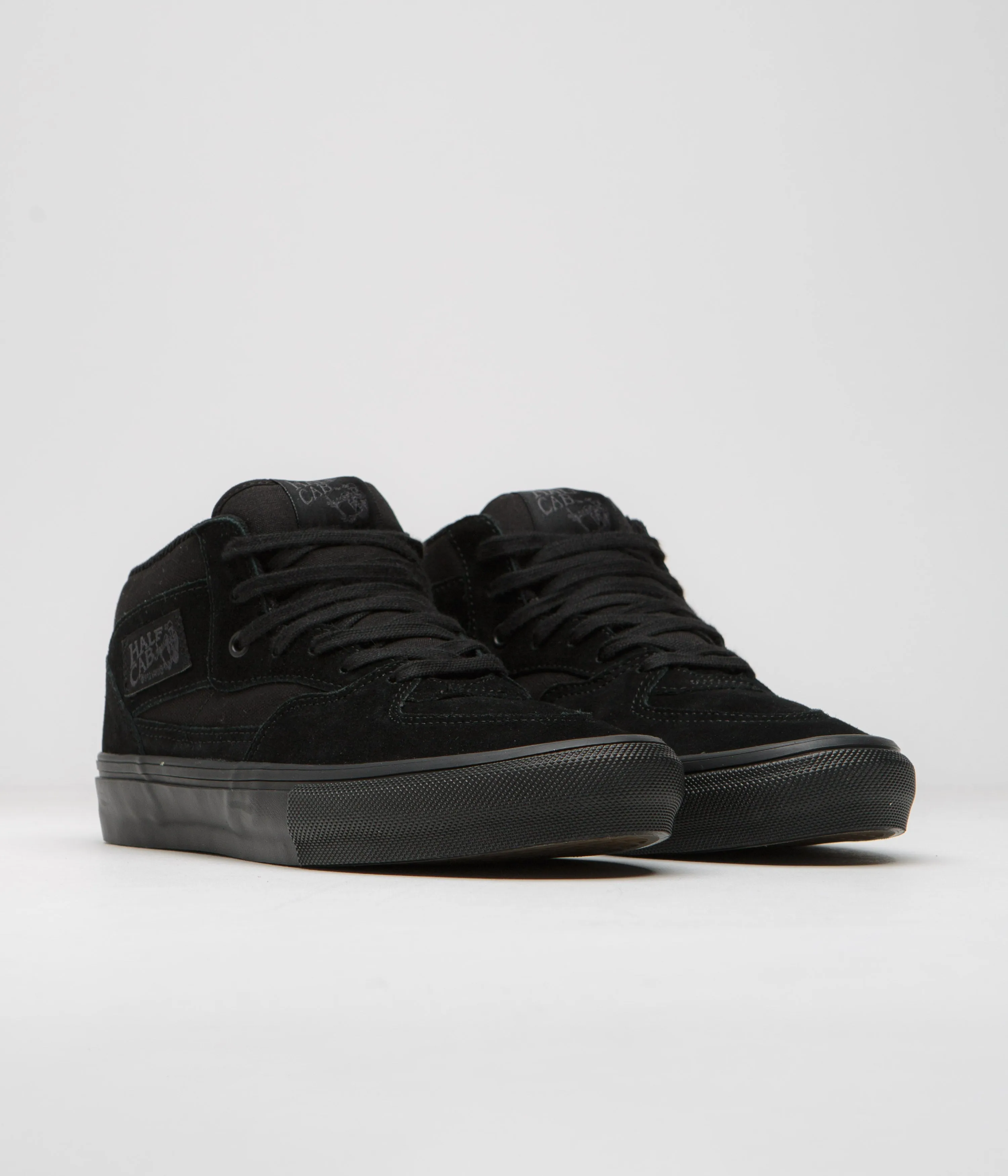 Vans Skate Half Cab Shoes - Black / Black