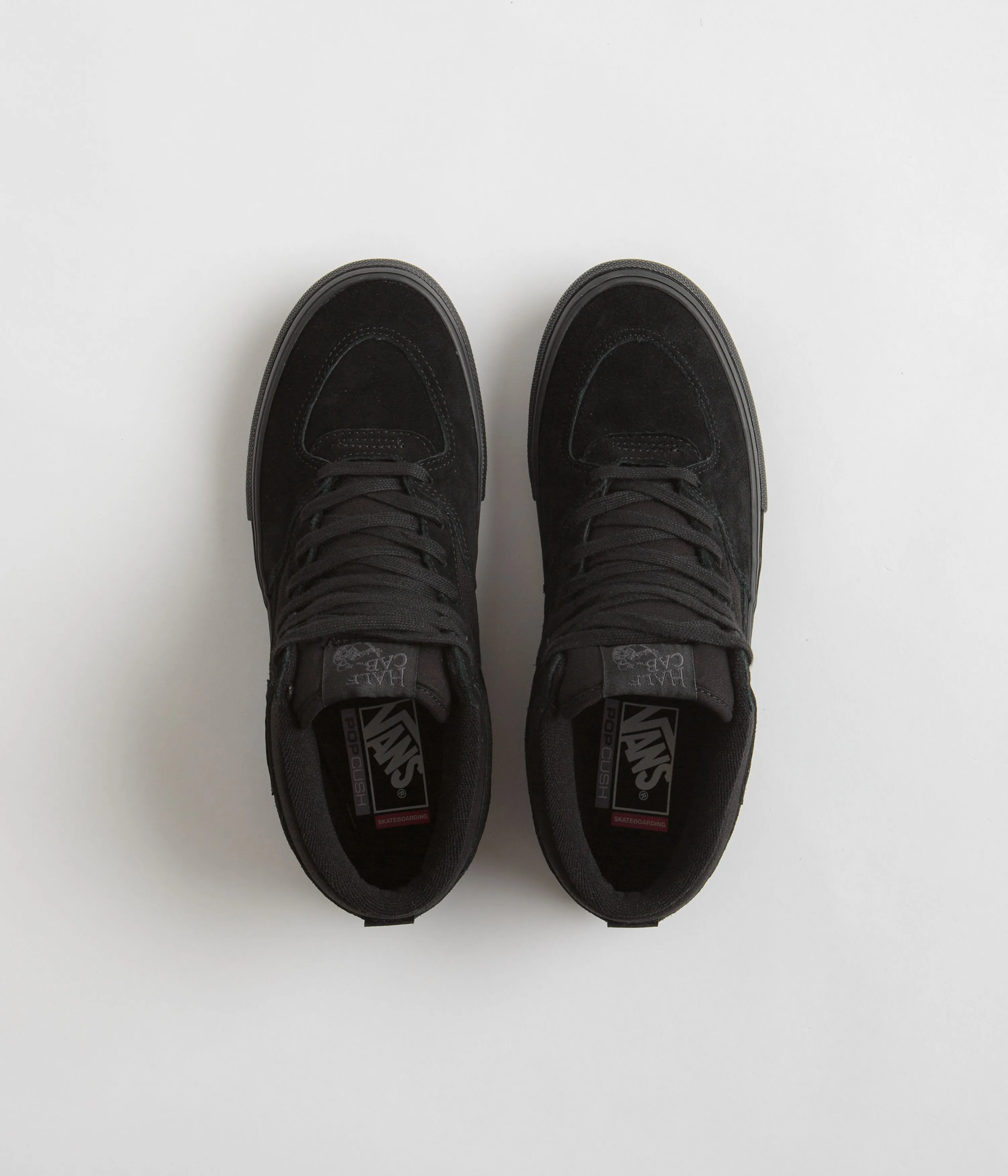 Vans Skate Half Cab Shoes - Black / Black