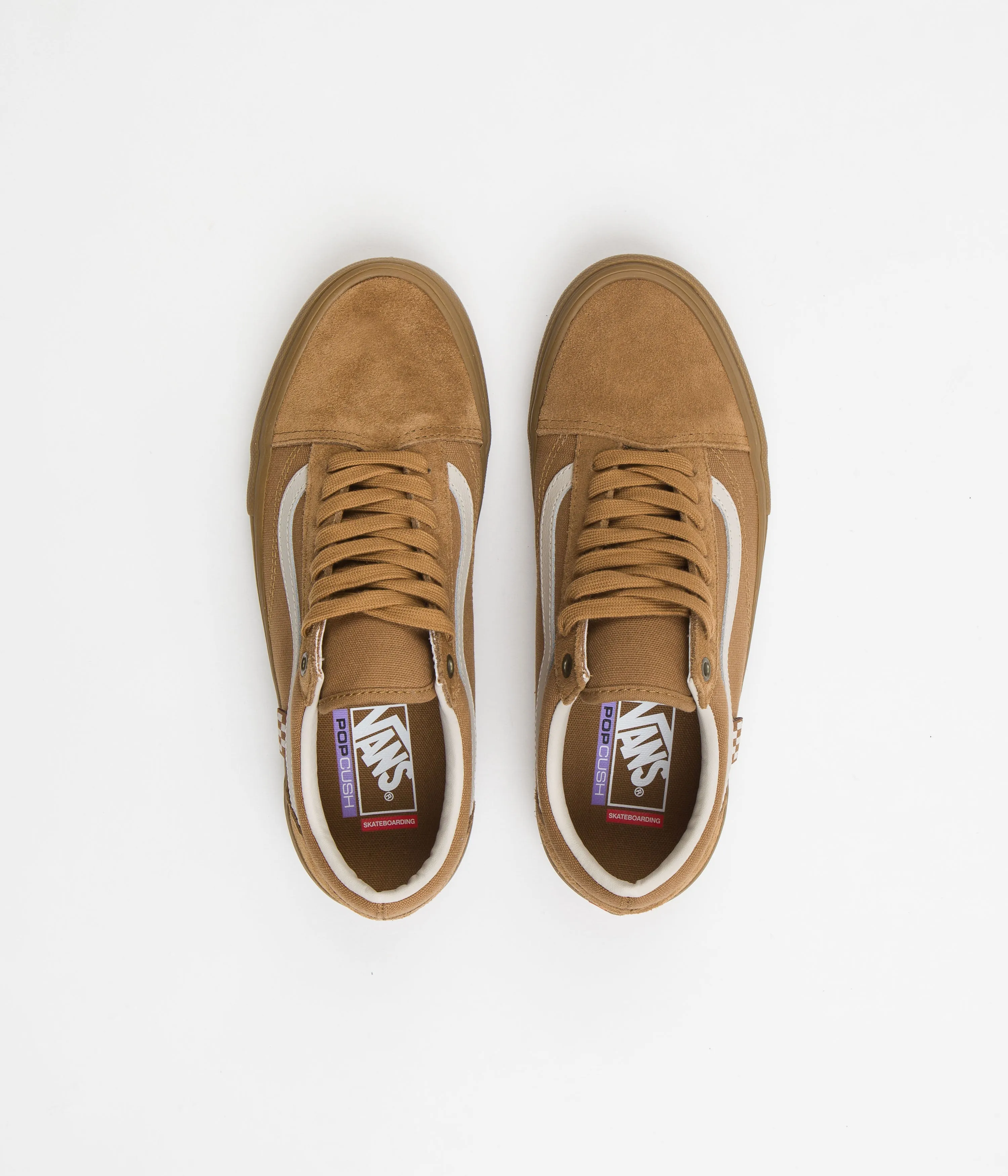 Vans Skate Old Skool Shoes - Light Brown / Gum