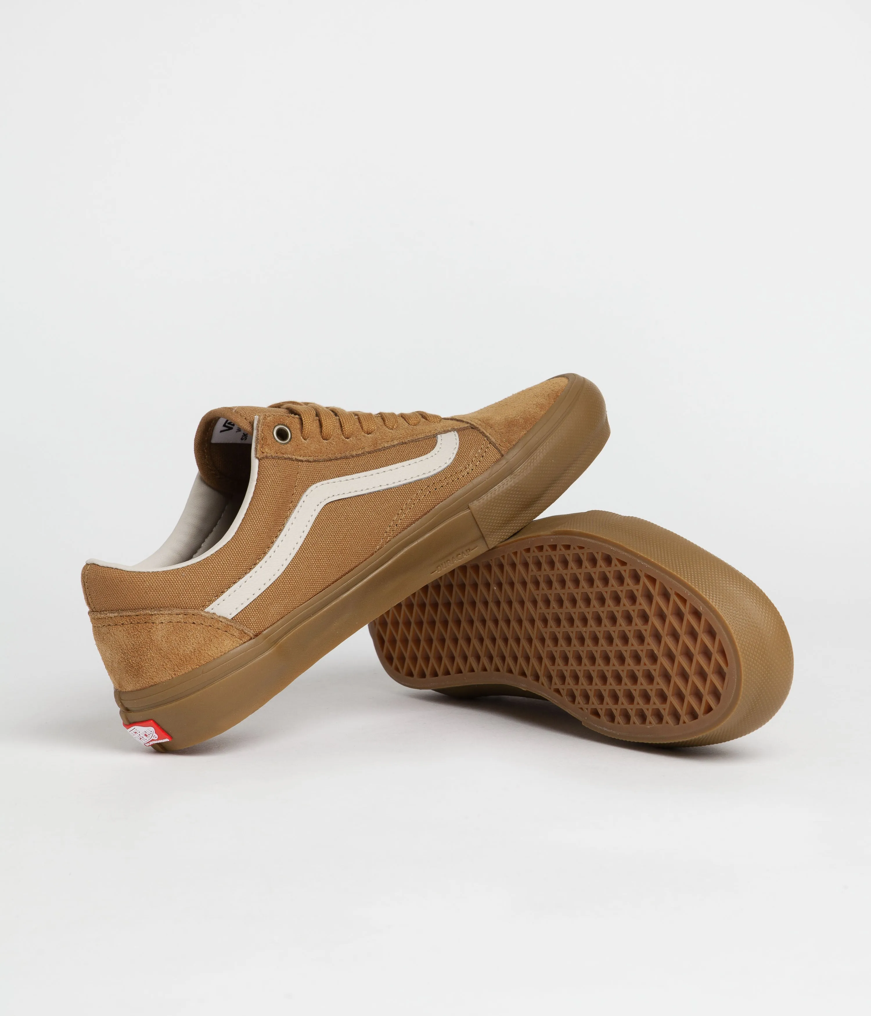 Vans Skate Old Skool Shoes - Light Brown / Gum