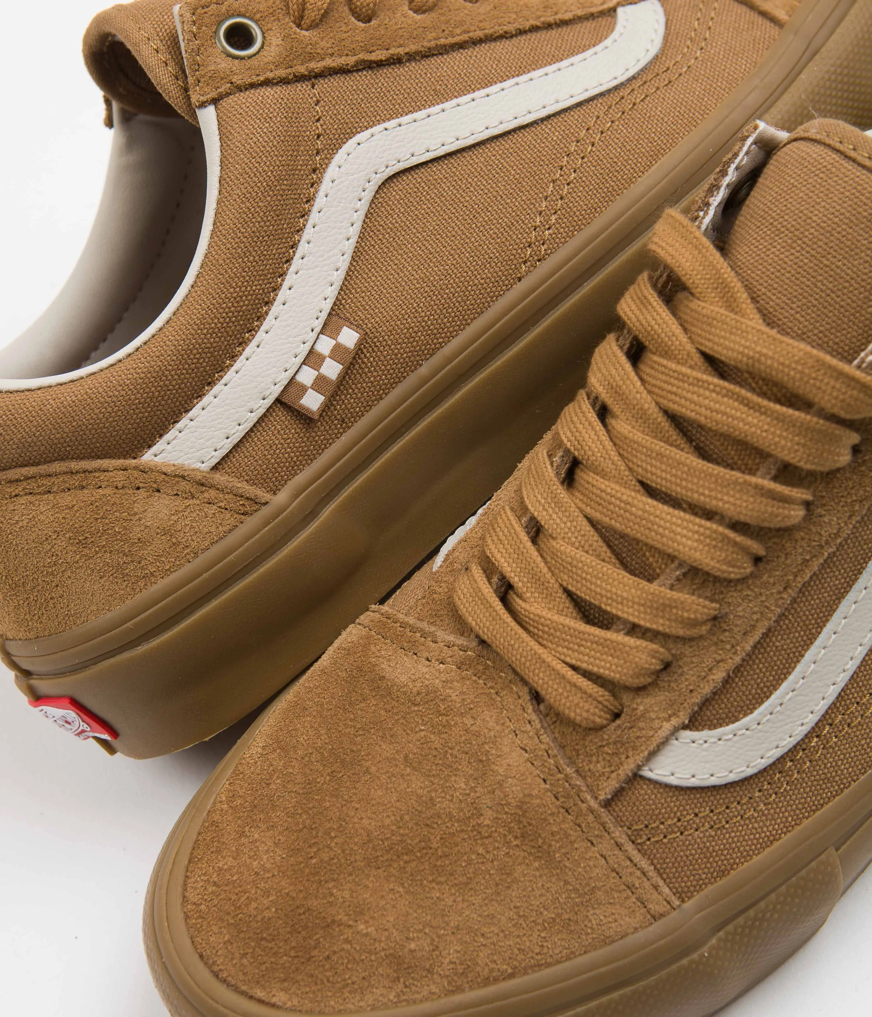 Vans Skate Old Skool Shoes - Light Brown / Gum