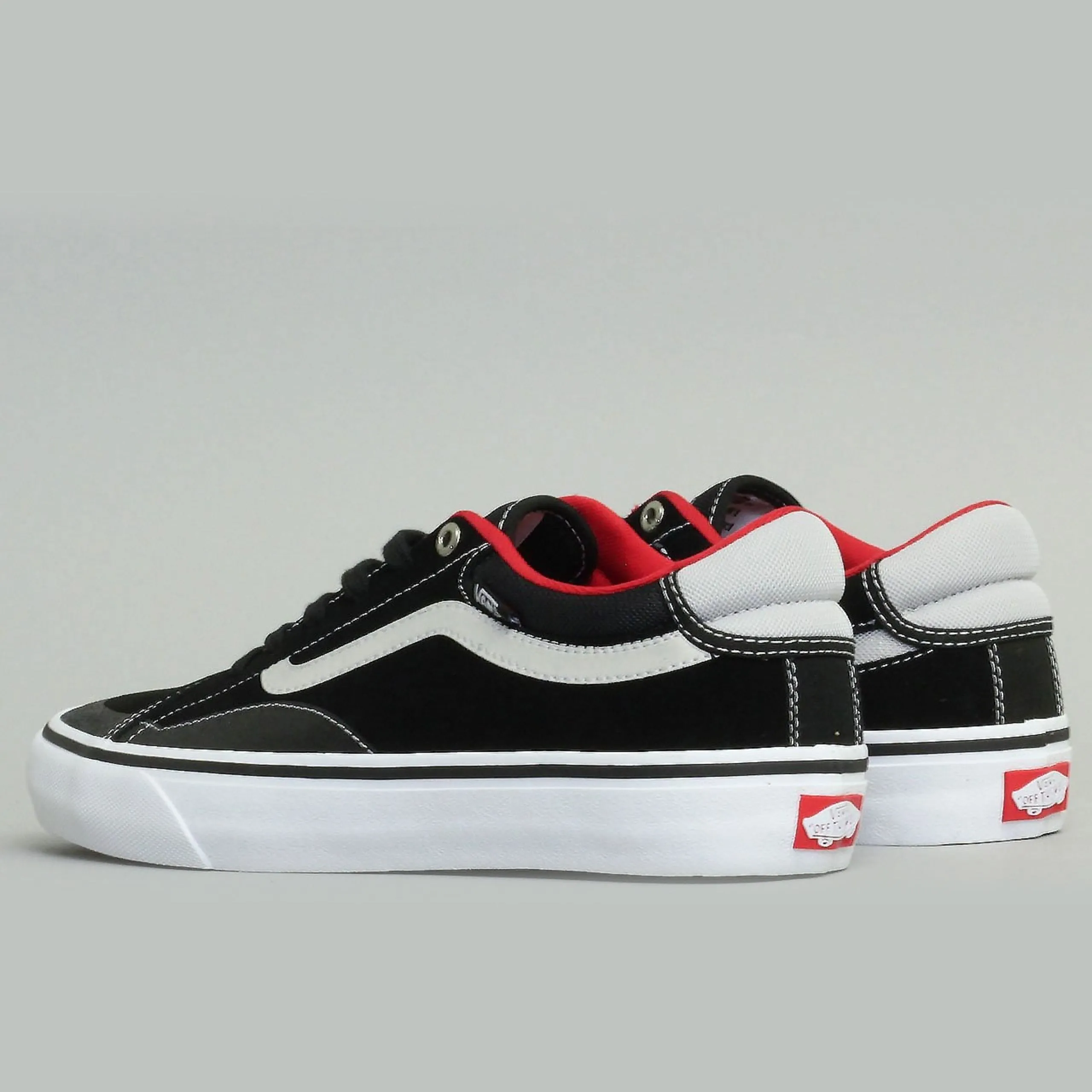 Vans TNT Advanced Prototype Shoes Black / White / Red