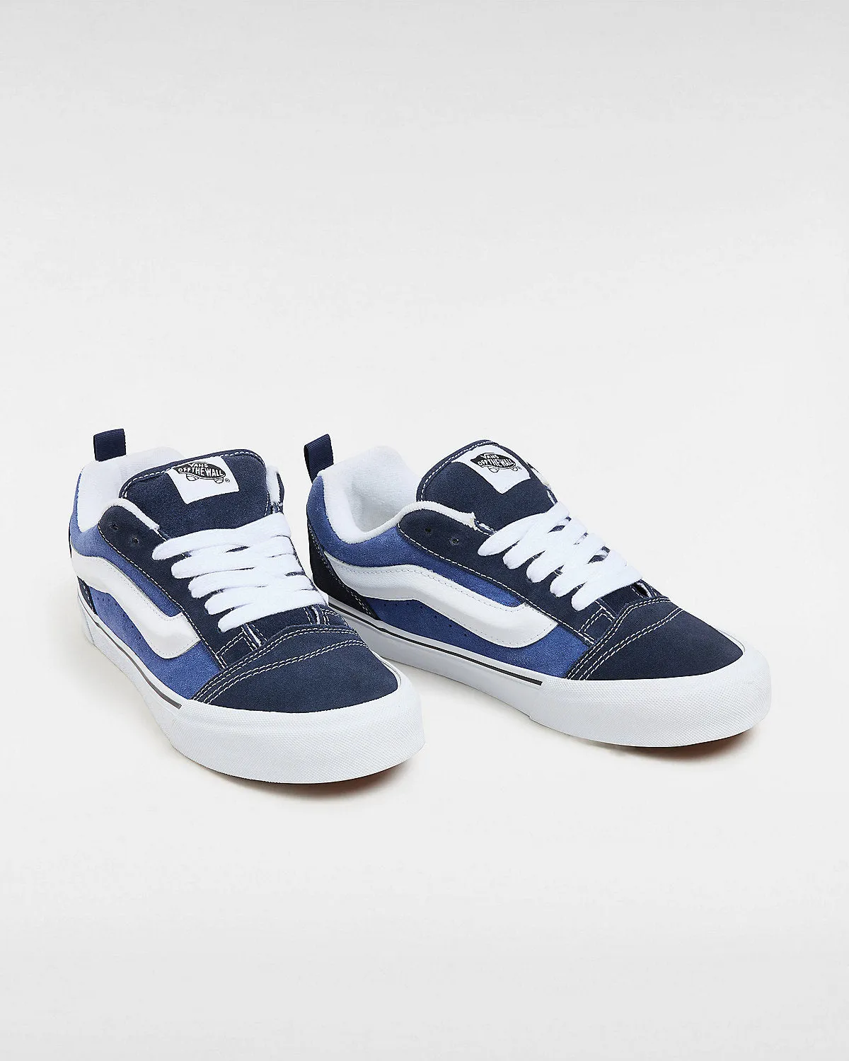 VANS Unisex Knu Skool Trainers - Navy / White