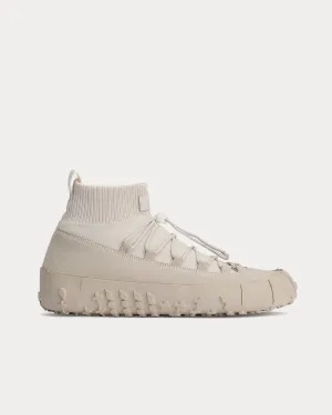 Vibram Wrap On Soft Suede Leather Clay High Top Sneakers