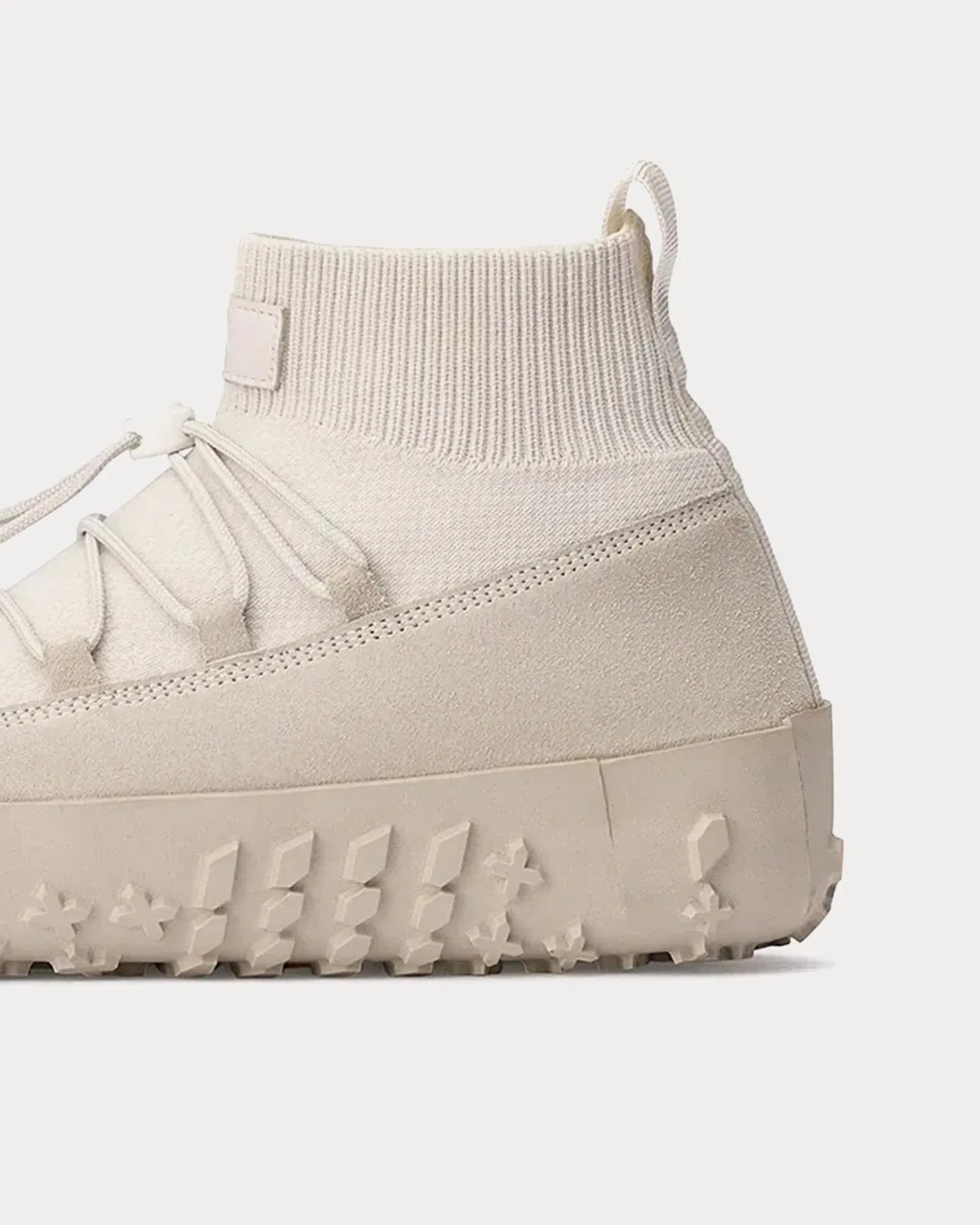 Vibram Wrap On Soft Suede Leather Clay High Top Sneakers