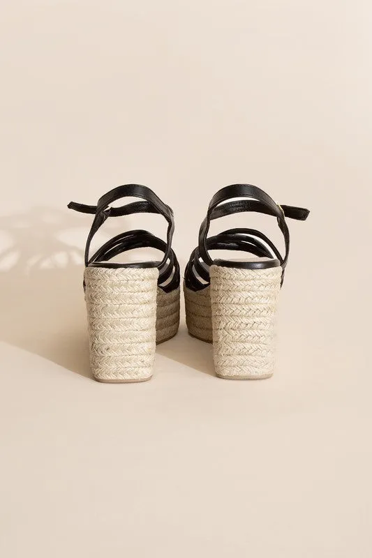 WEBSTER Wedge Sandal Platform Heels