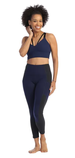 Women's Medium Support Strappy Back Sports Bra