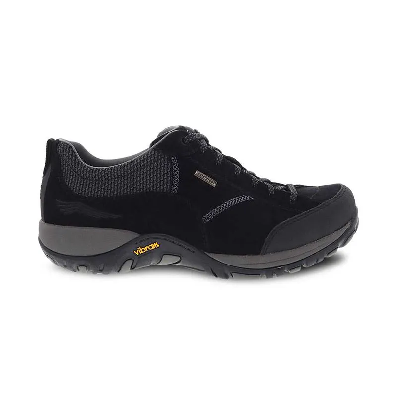 Women's Paisley Waterproof Black/Black Suede