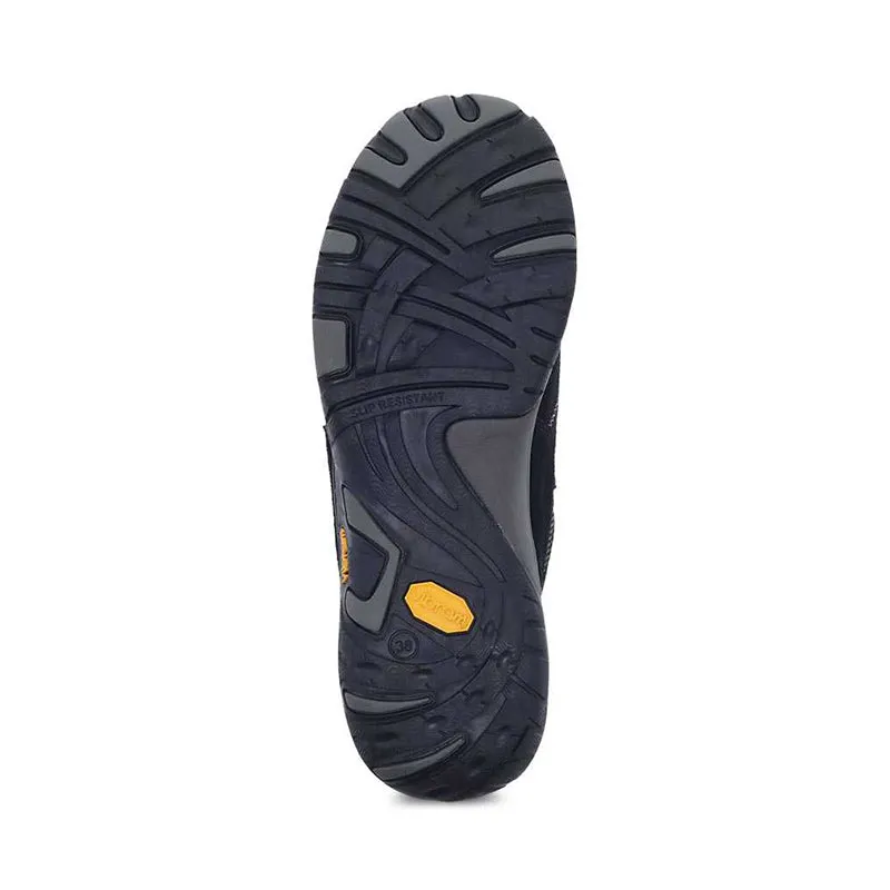 Women's Paisley Waterproof Black/Black Suede