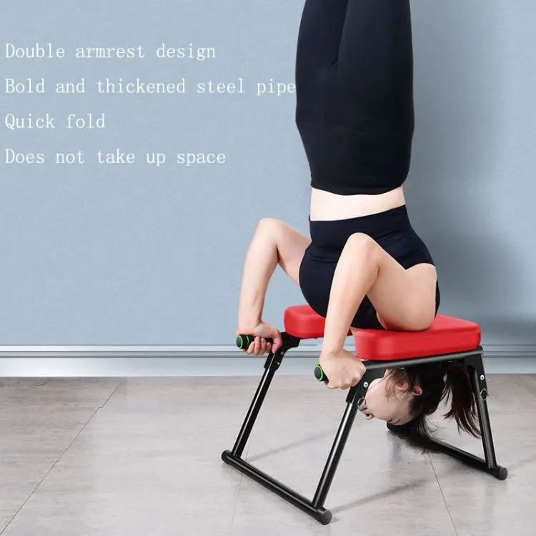 Yoga Handstand Assist Chair Folded Black