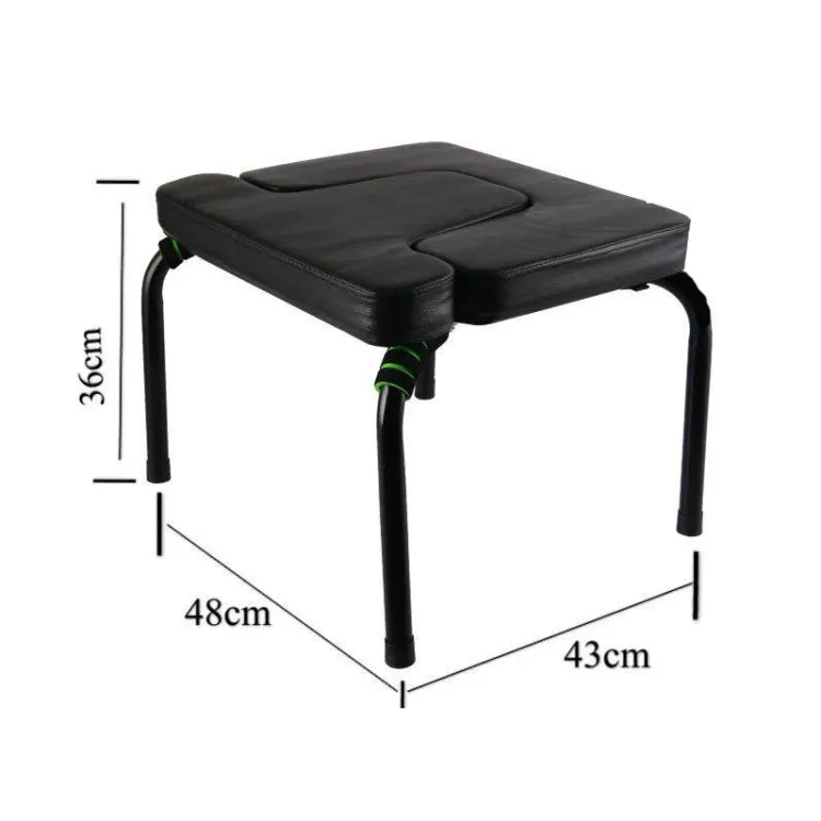 Yoga Handstand Assist Chair Folded Black